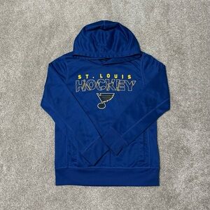 NHL St. Louis Blues Hockey Hooded Sweatshirt SM 8
